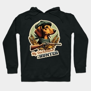 Hunter Dachshund Hoodie